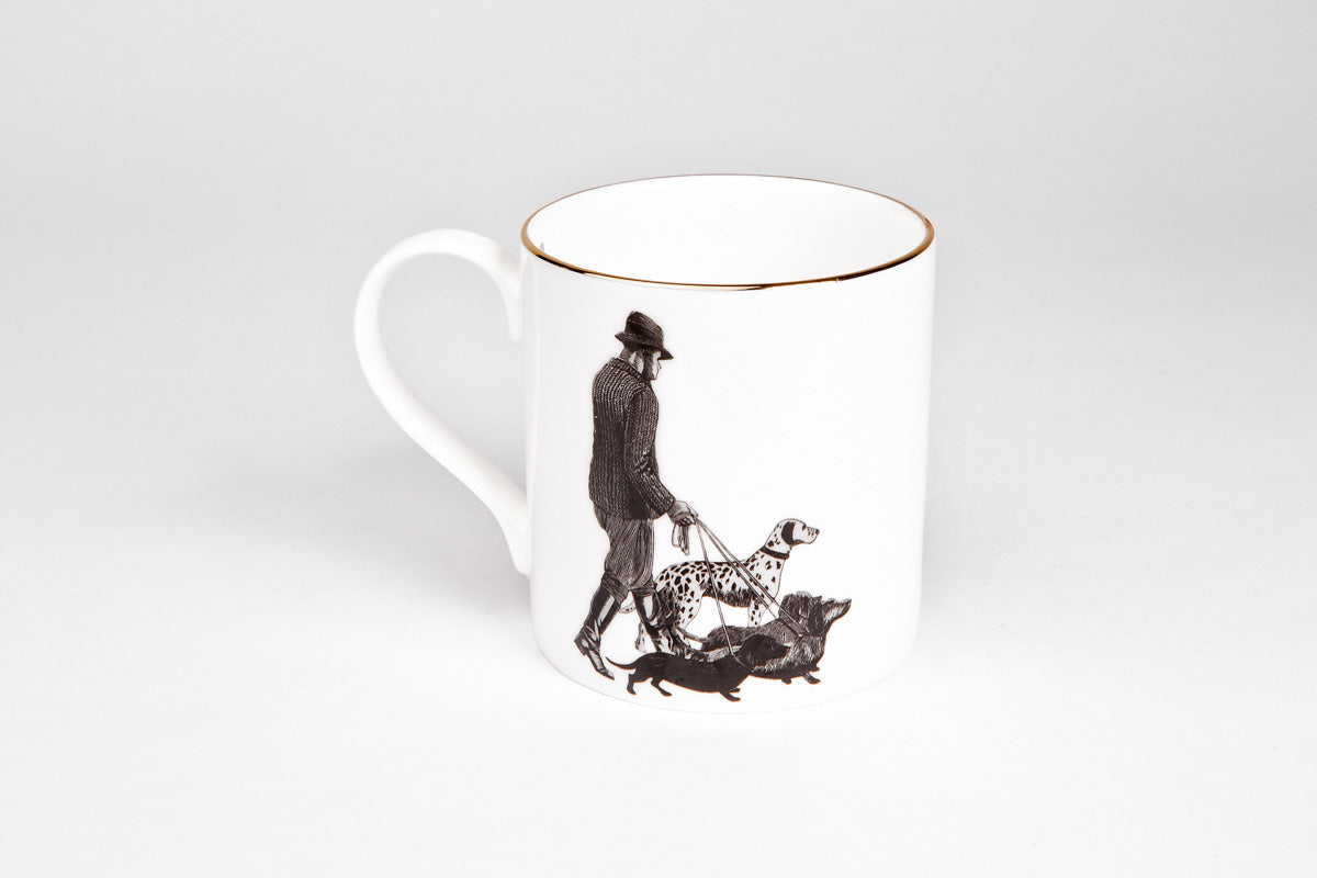 Dog Walker Coffee Mug