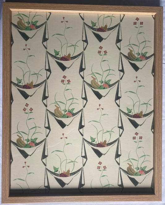 Edward Bawden:  Handkerchief/Fruit print design, giclee print