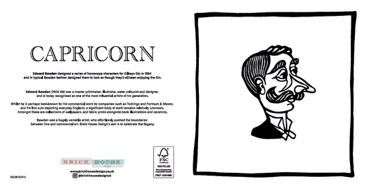 Capricorn Greeting Card