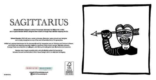 Sagittarius Greeting Card