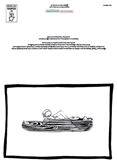 Swimmer Greeting Card