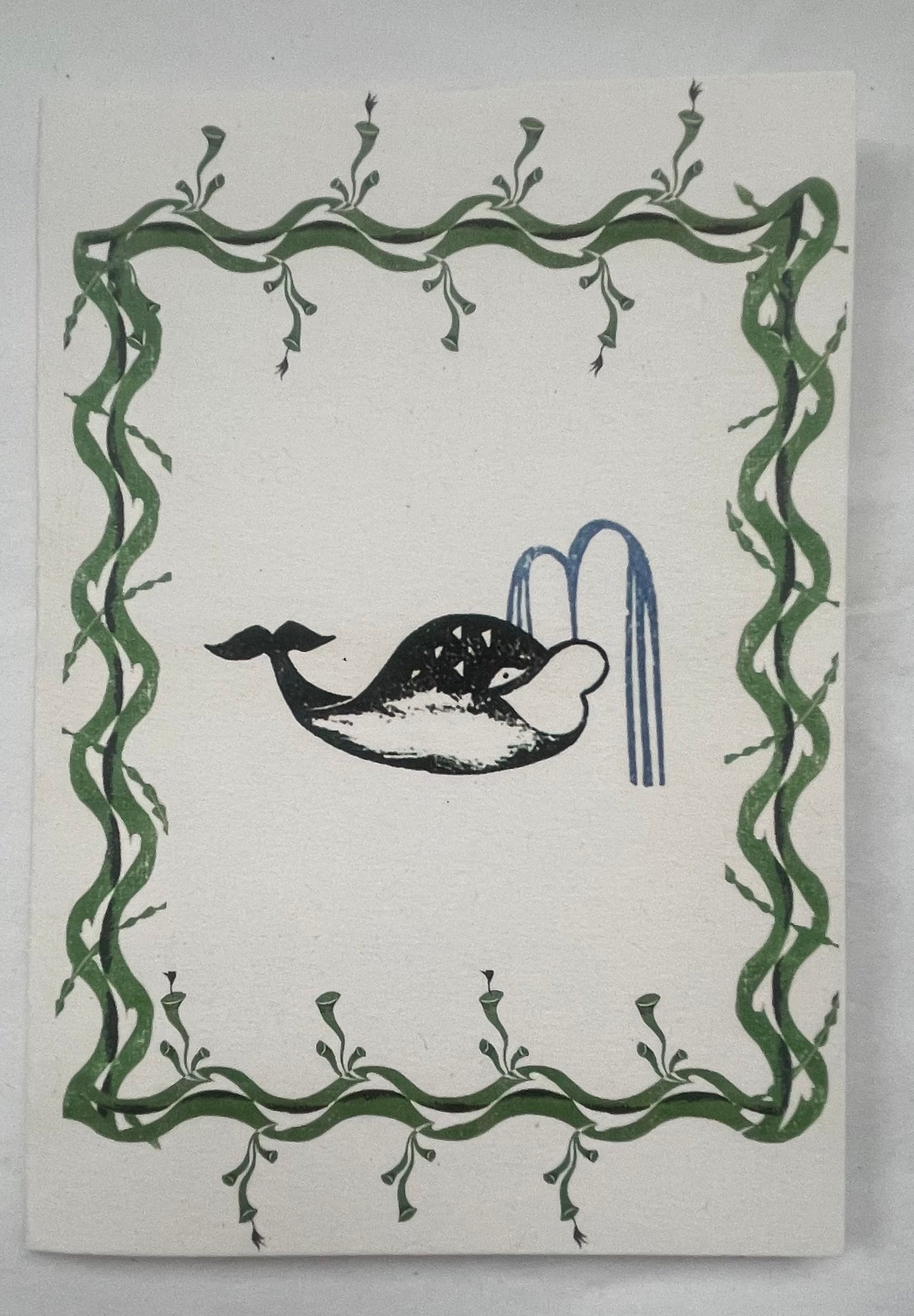Whale Greeting Card
