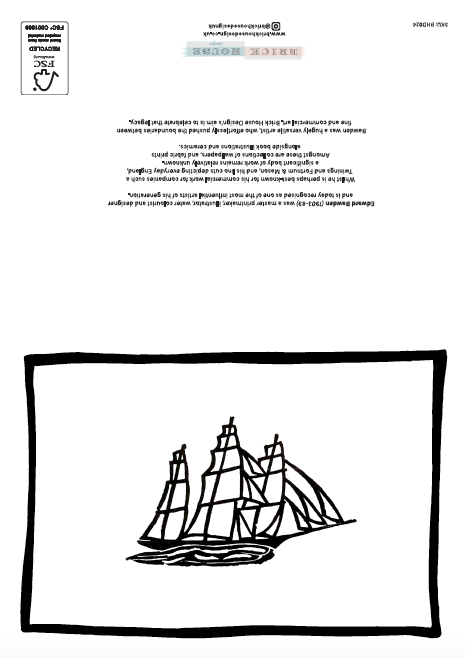 Ship Greeting Card